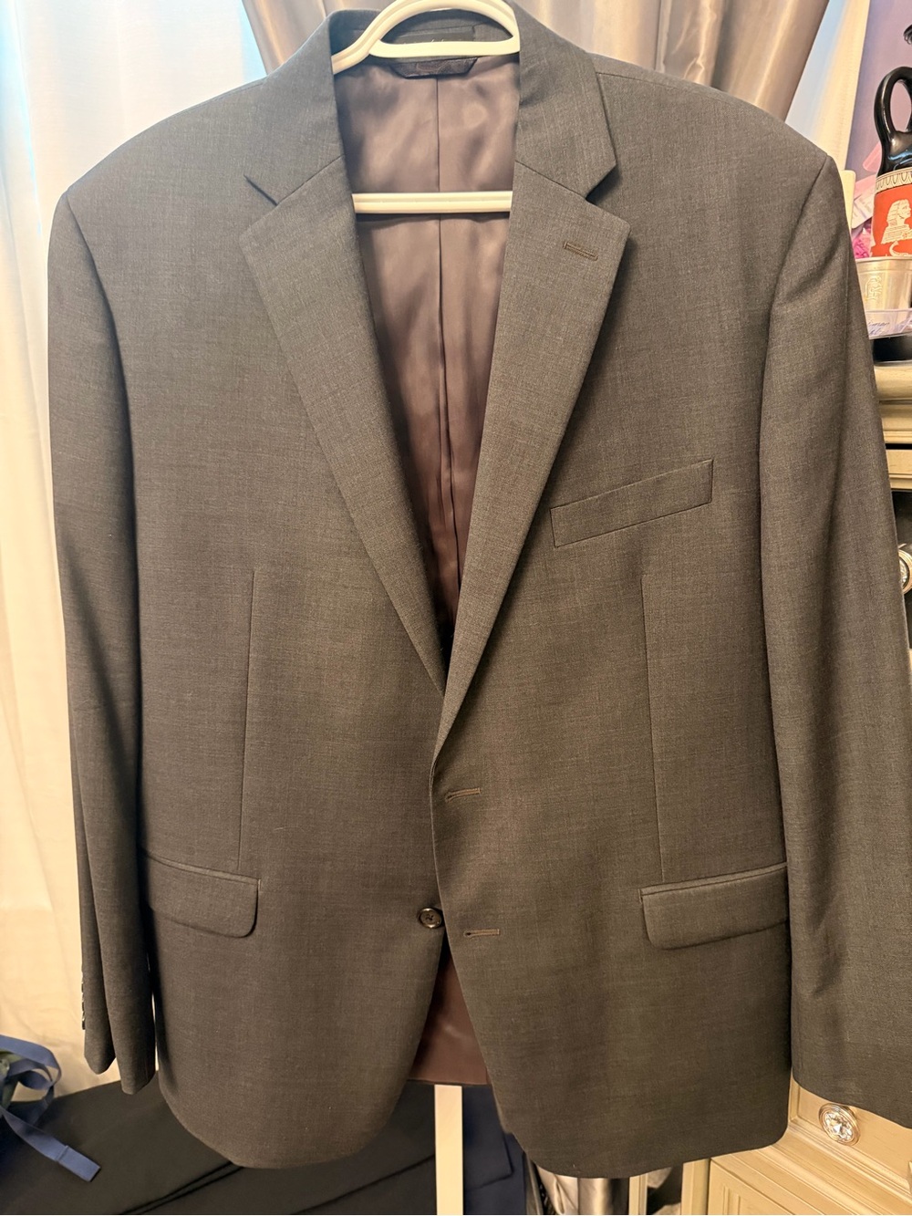 Ralph Lauren Charcoal Gray Two-Button Men's Suit